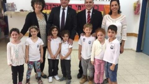 ביקור סגן שר החינוך מפרגואי